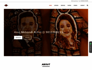 anujmehandi.com screenshot