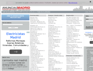 anunciaenmadrid.com screenshot