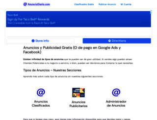 anunciodiario.com screenshot