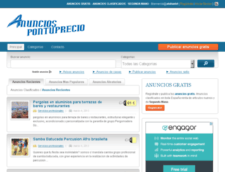 anuncios.pontuprecio.net screenshot