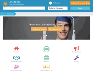 anunico.com.pa screenshot