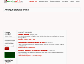 anunturigarla.ro screenshot