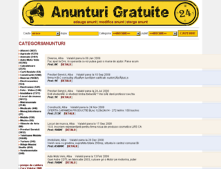 anunturigratuite24.ro screenshot