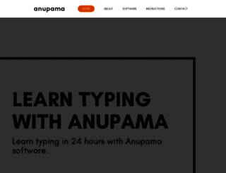 anupamatyping.com screenshot