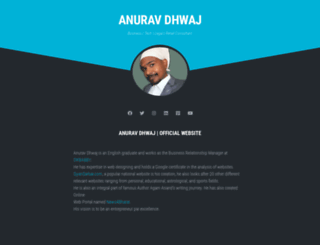 anurav.com screenshot