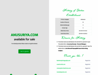 anusuriya.com screenshot