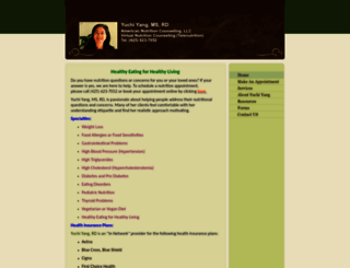 anutritioncounseling.com screenshot