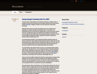 anuvaxtra.wordpress.com screenshot