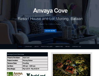 anvayacove.net screenshot