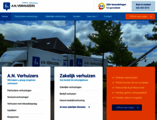 anverhuizers.nl screenshot