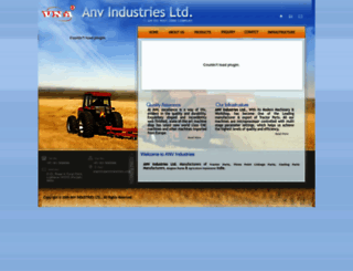 anvindustries.com screenshot