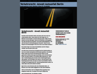 anwalt-autounfall-berlin.de screenshot