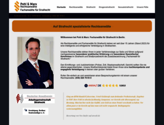 anwalt-pohl.de screenshot