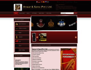 anwarandsons.com screenshot