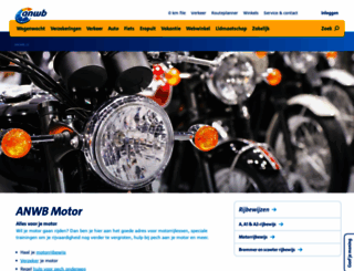 anwbmotor.nl screenshot