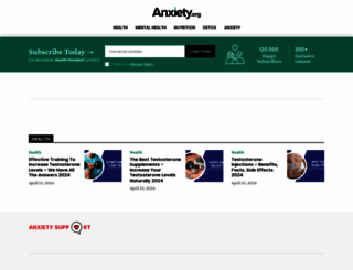 anxiety.org screenshot