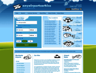 anyairportcarhire.com screenshot
