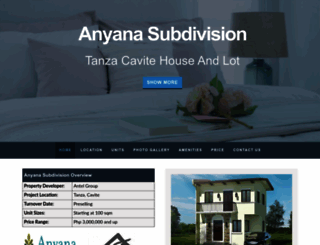 anyanasubdivision.com screenshot