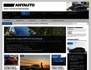 anyauto.com.au screenshot