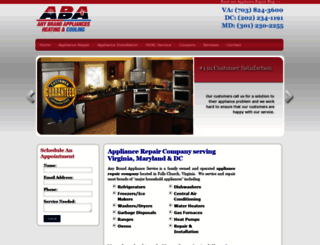 anybrandappliances.com screenshot