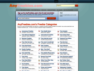anyfreebies.com screenshot