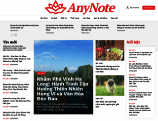 anynote.co screenshot
