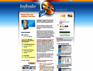 anyreader.com screenshot