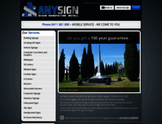 anysign.com.au screenshot