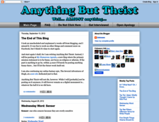 anythingbuttheist.blogspot.com screenshot