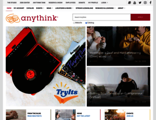 anythink.com screenshot
