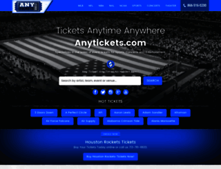anytickets.com screenshot