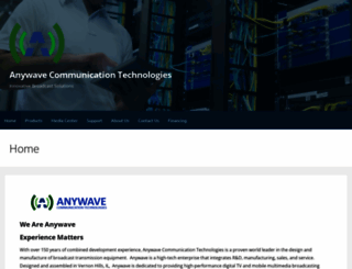 anywavecom.com screenshot