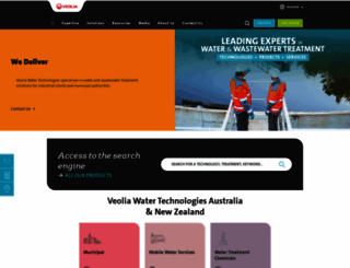 anz.veoliawatertechnologies.com screenshot