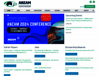 anzam.org screenshot