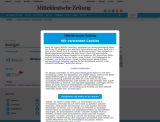 anzeigenmarkt.mz-web.de screenshot
