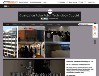 aoborobot.en.alibaba.com screenshot