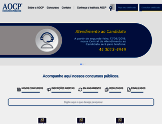 aocp.com.br screenshot