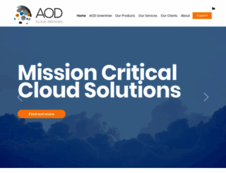 aod-cloud.com screenshot