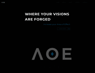 aoecreative.com screenshot