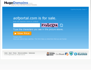 aofportal.com screenshot
