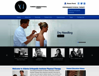 aoiphysicaltherapy.com screenshot