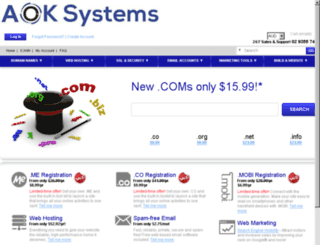 aoksystems.com.au screenshot
