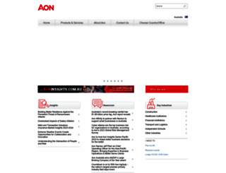 aon.com.au screenshot