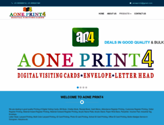 aoneprint4.com screenshot