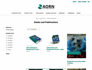 aornbookstore.org screenshot