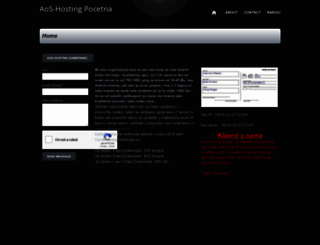 aos-hosting.webs.com screenshot