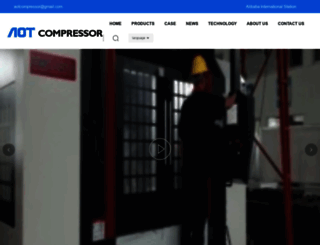 aotcompressor.com screenshot