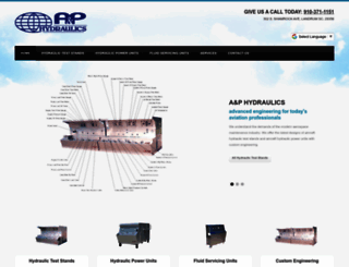 ap-hydraulics.com screenshot