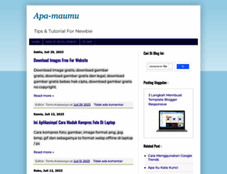 apa-maumu.blogspot.com screenshot