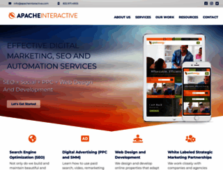 apacheinteractive.com screenshot